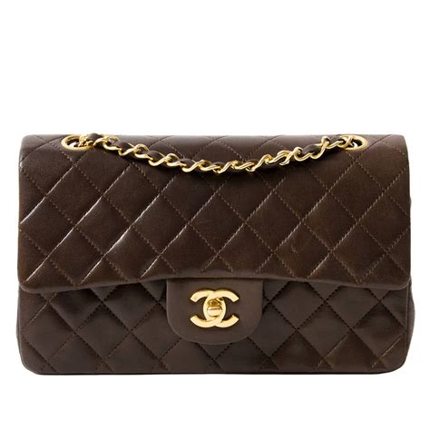 chanel bag brown|chanel handbags brown color.